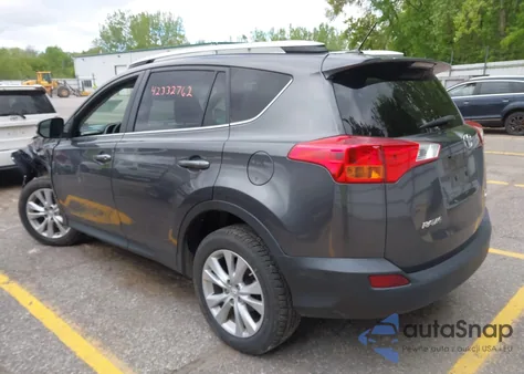 2014 Toyota Rav4 Limited из США, поврежденный, VIN 2T3DFREV7EW216858